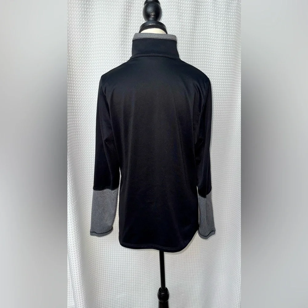 The North Face black 1/4 zip size Large - Picture 14 of 15